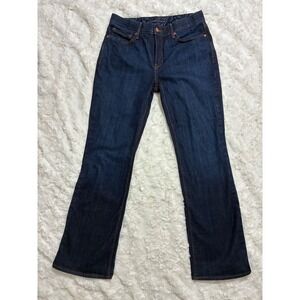 Levis The Original Jean Womens 10 Dark Wash Bootcut Stretch Denim Blue Jeans